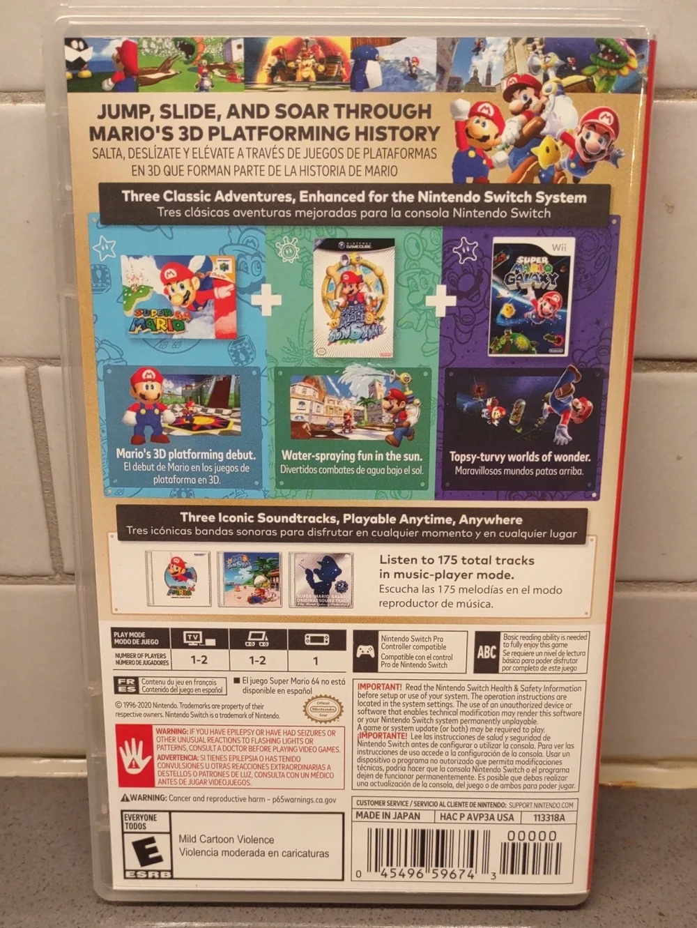Nintendo Super Mario 3D All-Stars / Nintendo Switch / EUC / Comes With Case